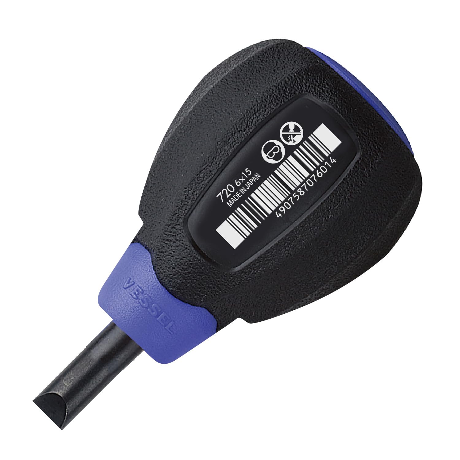 VESSEL Cushion Driver x 15 720 (Stubby Type) -6