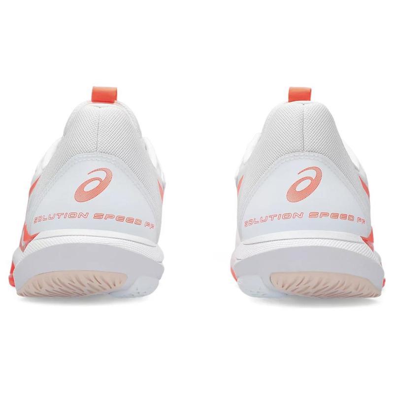 Asics Solution Speed Ff 3 White Sun Coral Women's Casual 1042A250-100