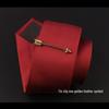 Men's Stylish Silver & Gold Tie Clip Set - Modern, Sleek Designs