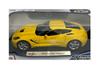 Maisto 2014 Chevrolet Corvette Stingray Yellow Scale Special Edition 2014 Chevrolet Corvette Stingray Diecast Car 1/18
