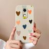 For Redmi Note 5 7 7S 8 9 9S 9T 10 10S 10T K80 Pro Max Plus Phone Cases Fashion Love Heart Pattern Liquid Silicone Protective Covers For Redmi Housing