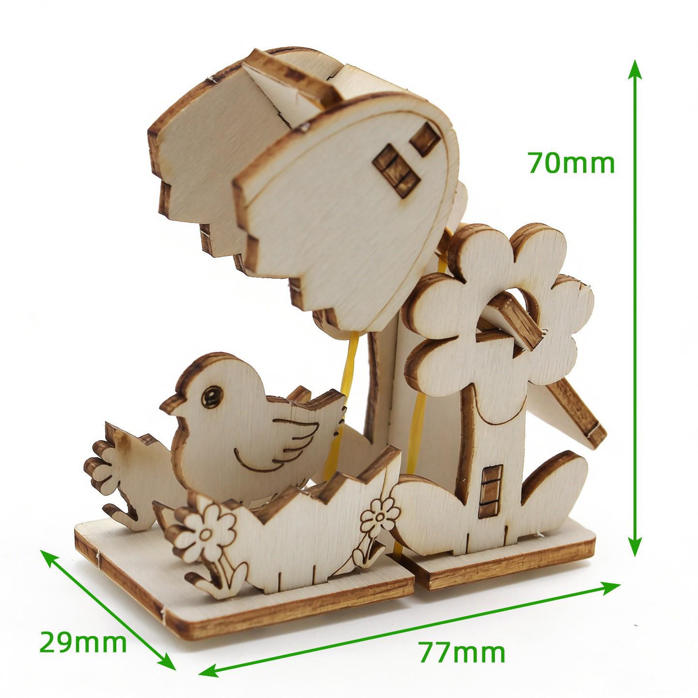 Tech Little Chicken 3D Puzzle DIY Educational Model Kit