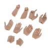 F Fityle 1/6 Scale Male Doll Hands, Feet, and Fists Model for 12-inch Figures, DIY Doll Making, 5 Pairs