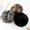 Men's Caps Warm Natural Rabbit Fur Bomber Hat With Earflaps Winter Hot Sale Unisex Warm Russian Ushanka Hat Real Rabbit Fur Hats