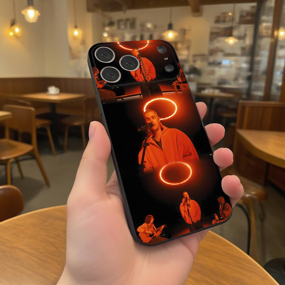 

Singer J-Justin B-BieberS For iPhone 17,16,15,14,13,12,11,Pro,Max,Plus Black Soft Cover Phone Case iPhone11