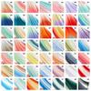 100x150cm Gradient Rainbow Fabric Ancient Style Sewing Hanfu Dress Stage DIY Costume Hanfu Silky Dress Stage Garment