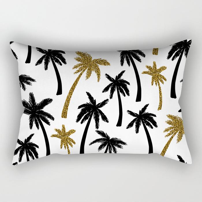 Nordisch Abstrakt Bunt Linien Geometrisch Langer Kissenbezug Zuhause Sofa Kissen Auto Büro Lendenkissen