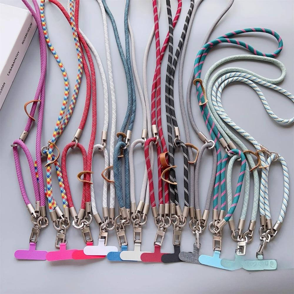 3-in-1 Mobile Phone Lanyard, Multi-functional Removable and Adjustable Multi-purpose Strap, Hand-woven Strong Crossbody