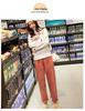 Jinhan Autumn/Winter Fairy Warm Fleece Pajama Pants - Thick, Loose, and Cozy for Home
