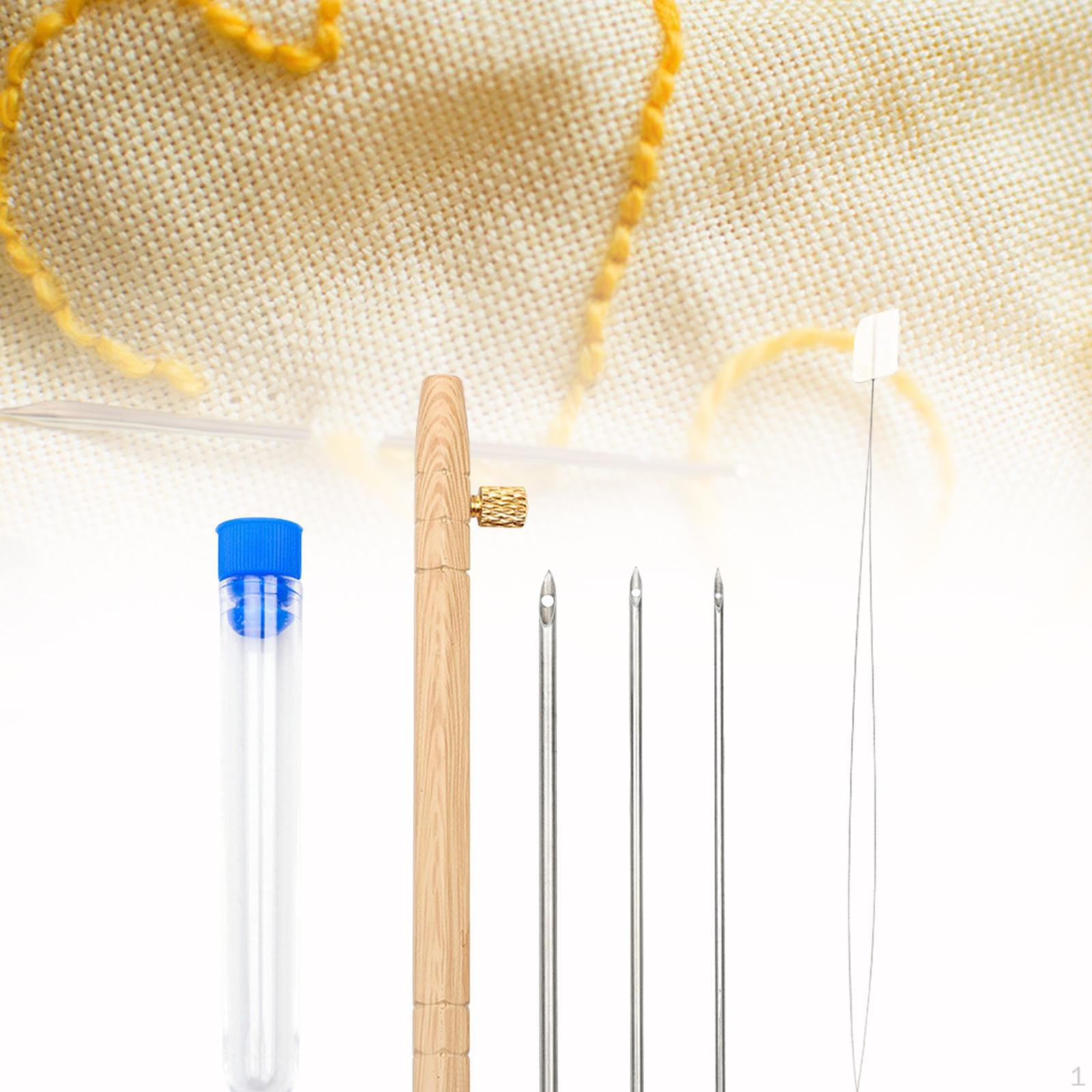 

Набор ручек для вышивания с деревянной ручкой для самостоятельного творчества Small Size