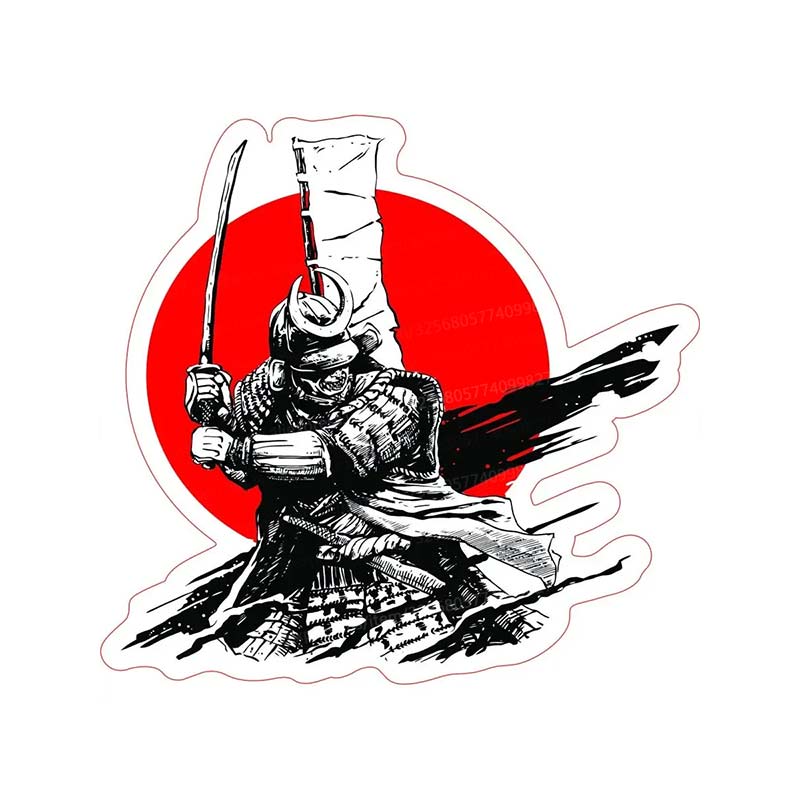For Personality Samurai Car Sticker Vinyl Decal Waterproof Window Motorcycle Camper Bumper Truck Laptop Decoration SH502