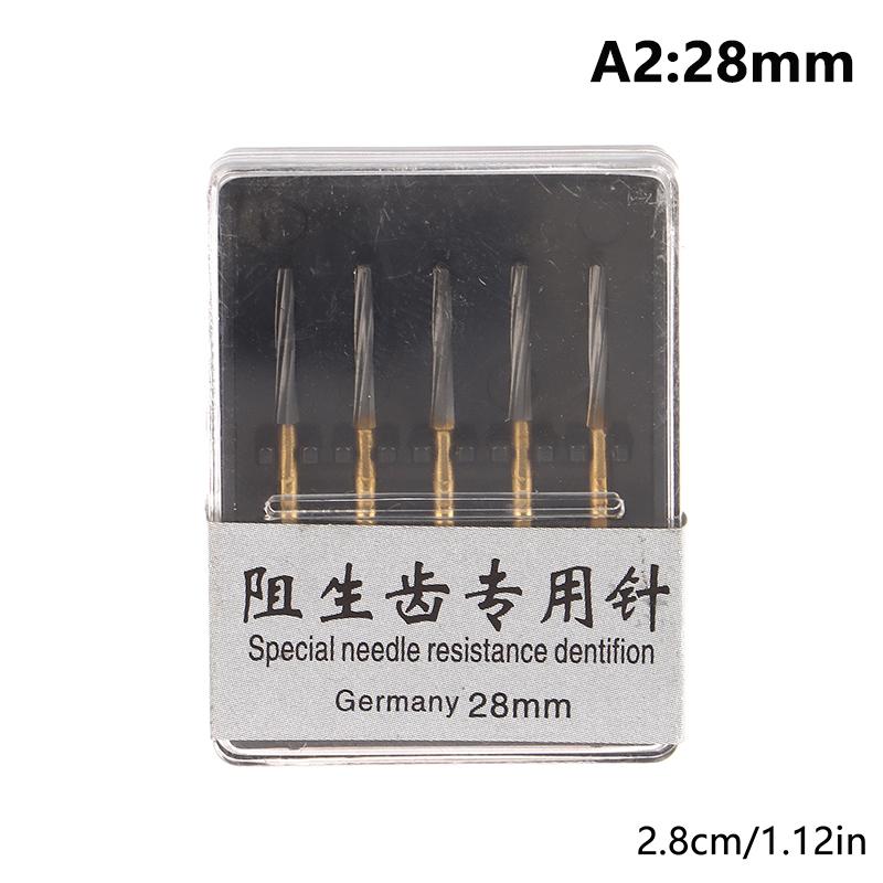 5Pcs Dental Carbide Burs Surgical Endodontic Tungsten Bone Cutters Drill Bit Endo-Z Fg 25Mm For High Speed Handpiece