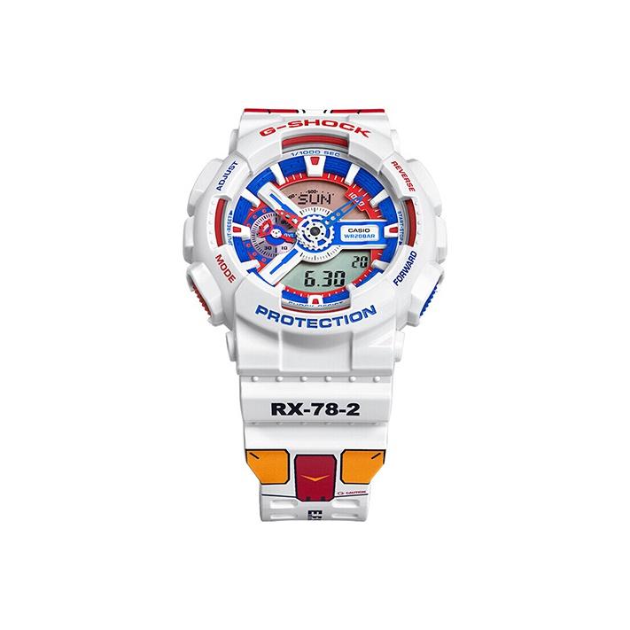 CASIO Men Blue Watch GA-110TR-7APRGD White Strap