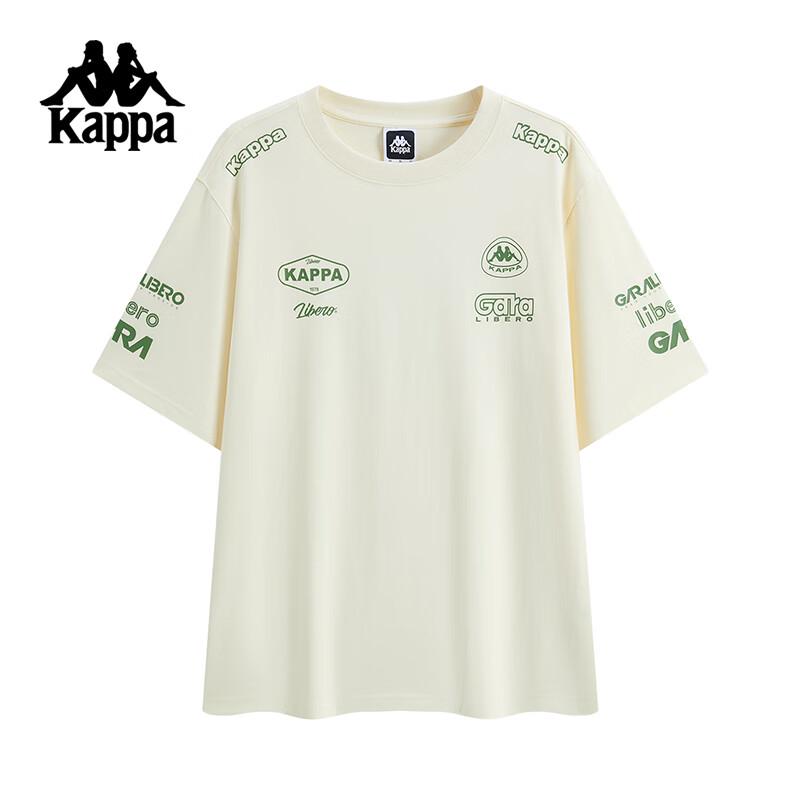 Kappa Unisex 2025 Summer Pure Cotton Loose Fit T-Shirt KPCGCTD73