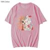 Year of The Dragon TShirt 100% Cotton Short-sleeved Tees Women's Couple Loose 100% Cotton Shirt Summer Men's T-shirt