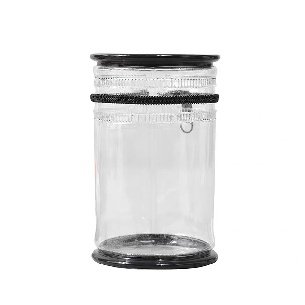 Creative Thicken Transparent Bag for Doll Display Storage Bag Mystery Doll Protection Case Mystery Toy Storage Boxes for Doll Toy Zipper Pouch