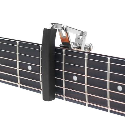 Guitar Capo Professional Acoustic Guitar Capo Bottom Support Type Built-in Rubber Pad Metal Guitar Capo String Instruments Accessories