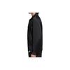 adidas Originals Solid Color Outdoor Casual Sports Polo Long Sleeve Jacket Unisex Jacket Black CD6939