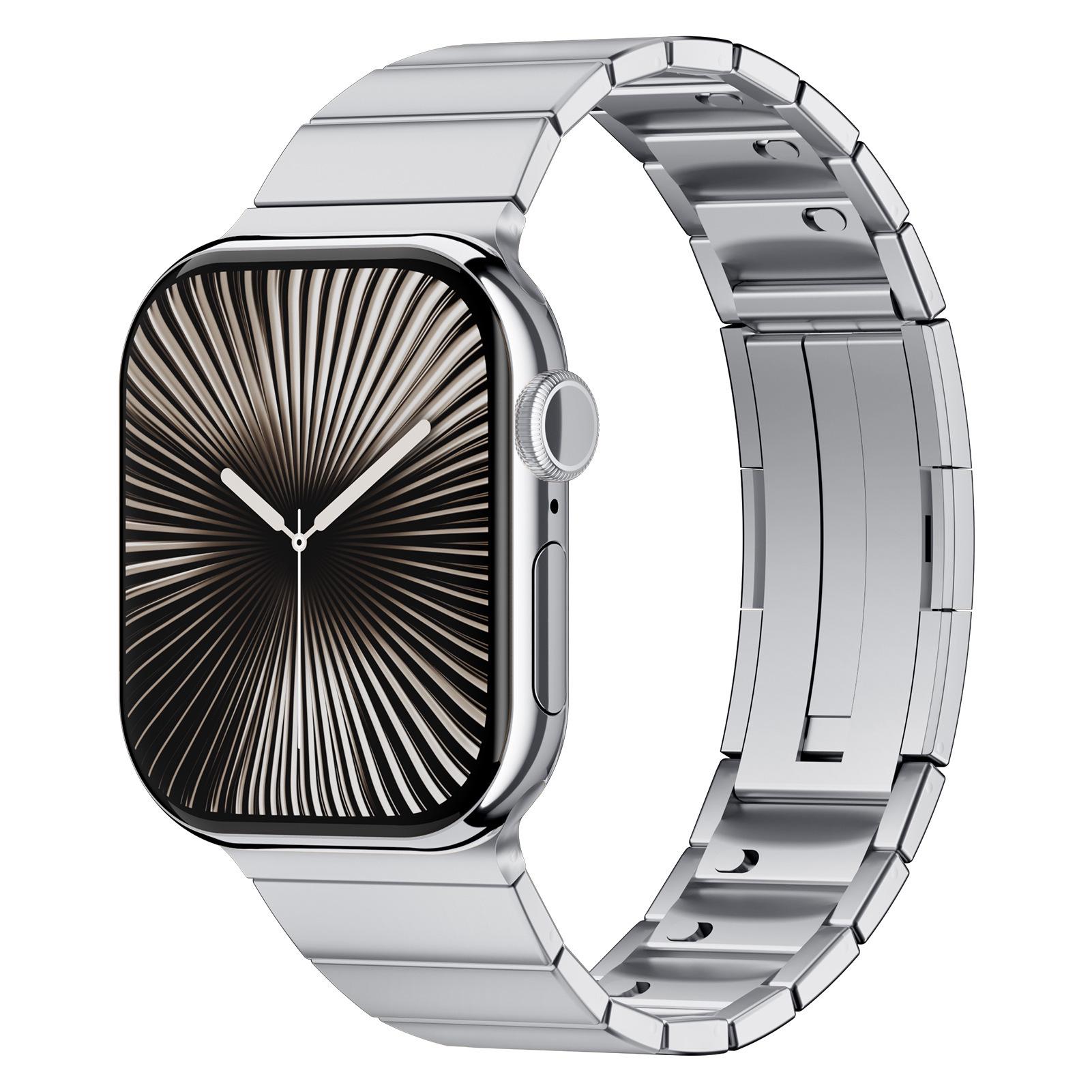 

Stainless Steel Quick Release Watch Strap for All Apple Watch Series S11 Ultra2/1 38/40/41mm