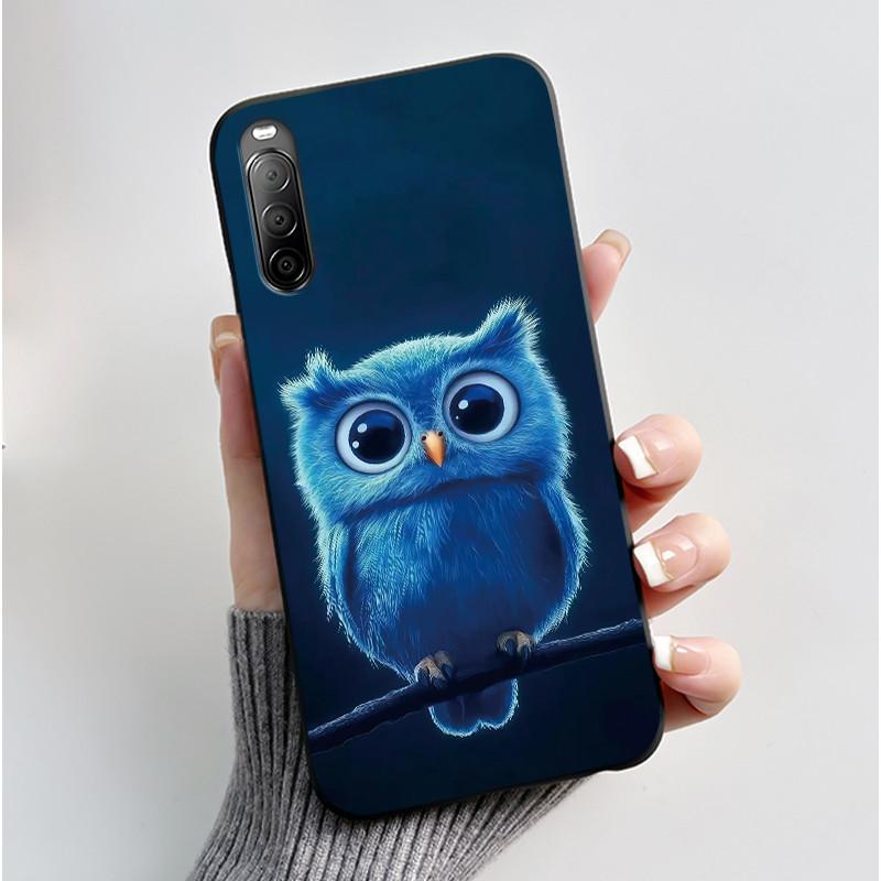 Black Case For Sony Xperia 10 II Luxury Fashion Anti-scratch Shell For Sony Xperia 10 III/Xperia 10 III Lite Cool Dragon King