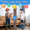 2PCS Video Walkie Talkies for Kids Rechargeable Toddler Toys for Indoor Camping Travel Birthday Gfits for Kids Ages 3-12