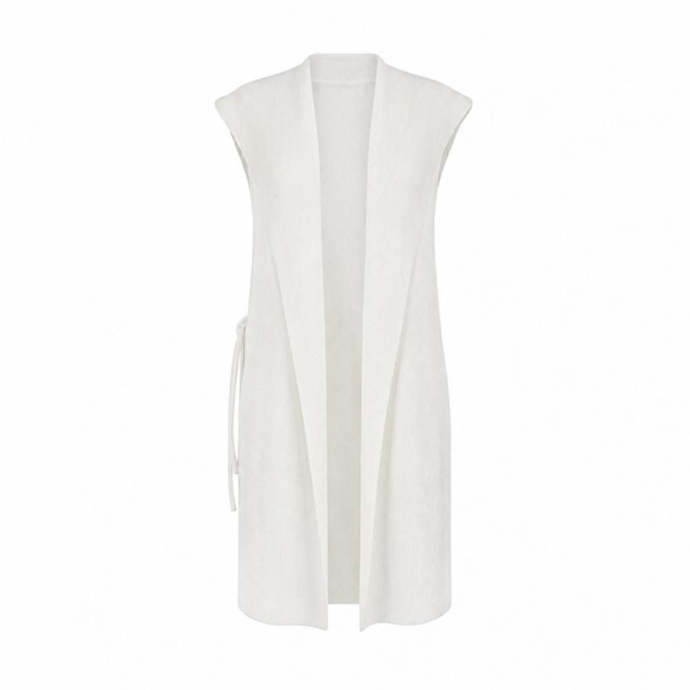 

Specchio Waist Tie Point Hood Long Vest 461 602 Single option