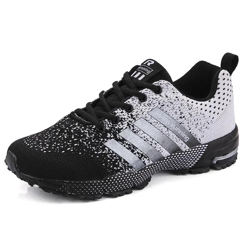 Men Casual Sneakers Summer Breathable Sport Shoes Lightweight Outdoor Mesh Running Shoes Athletic Jogging Tenis Walking Shoes