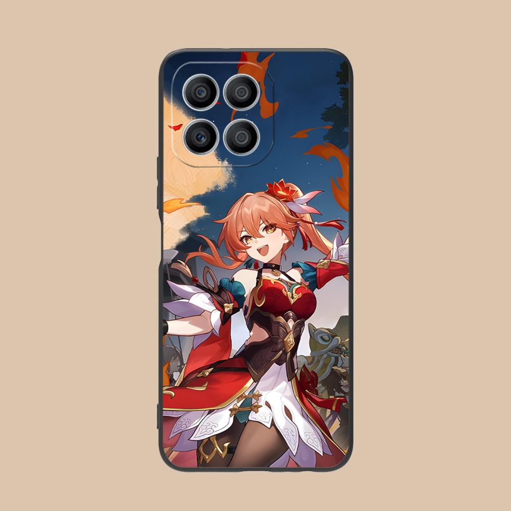 HSR Guinaifen Matte TPU Mobile Phone Case for Honor 90 80 70 60 50 30 20 10 9 8 7 Pro S SE Lite 5G Colorful Printing Cover