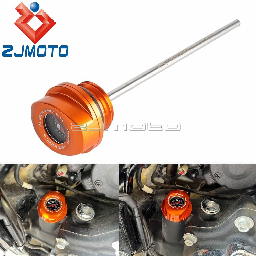 Motorcycle Dipstick Oil Temperature Gauge For Harley Touring Road Glide ST CVO FLTRX Street Glide FLHX 2024 FLHXSE FLTRXSE 23-24