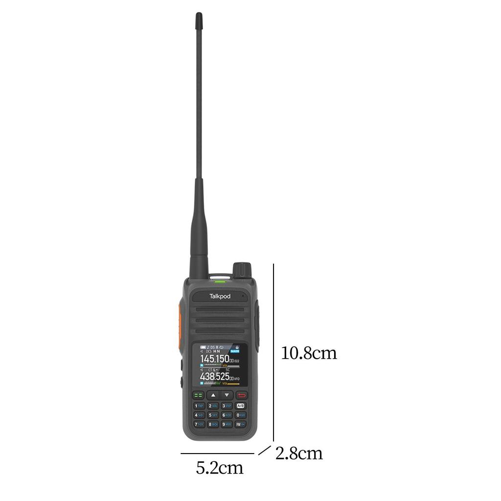 Radio Transceiver - Portable 470-520 MHz with Waterproof Color Display