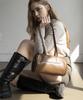 Moiqui Rouen Shoulder Bag (Brown)