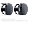 Push And Slide Camera Cover Privacy for Meta Smart Glasses, Signal Friendly Light Dimmable Sticker with Snap Design, Easy Install Lens No Tool