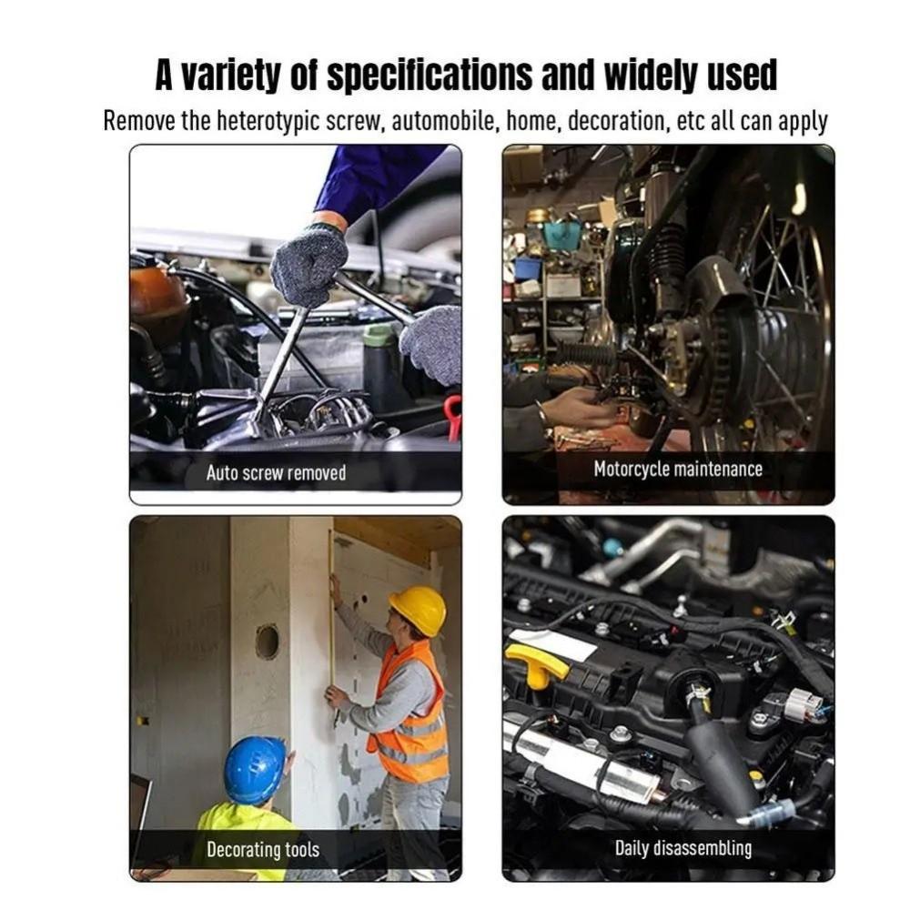 34Pcs/ Set Male Female Bits Drive Torx Star Bit socket Torx Bit Socket  Automotive Repair