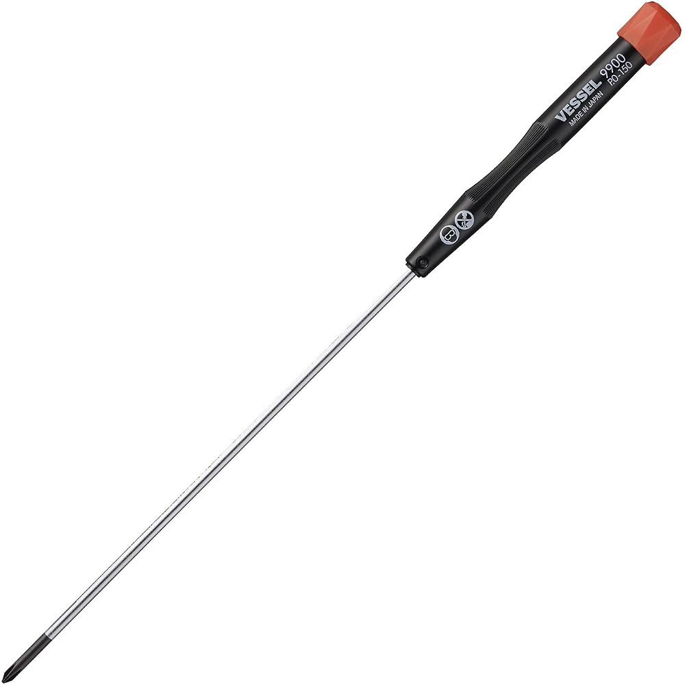 [Bulk Purchase] VESSEL Micro Screwdriver for Precision Screws +0×150 9900, 2-Piece Set