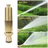 1Set/4Pcs 16mm Nipple Interface High-Pressure Copper Spray Gun 3 Modes Adjustable Garden Lawn Irrigation Car Washing Water Gun
