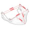 WAASE For Kawasaki Z650 Z 650 ABS 2017 2018 2019 Front Headlight Case Top Bodywork Fairing Cover