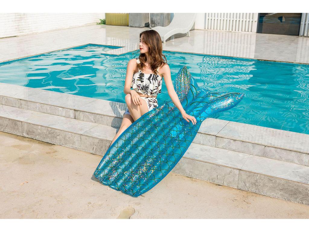 Vysoce kvalitní duhové kruhy, pizza, meloun a ananas plovoucí matrace - k dispozici více modelů