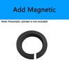 SDAT Pneumatic Cylinder SDAT 20/25/32/40/50/63/80/100 Double Force High Thrust Female Thread Type Magnetic Thin Cylinder