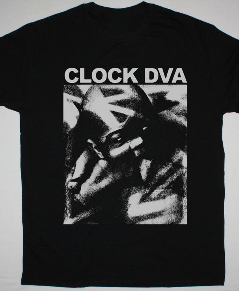 Clock DVA band artwork black T-shirt short sleeve All sizes 1T260 Unisex T-Shirt XL