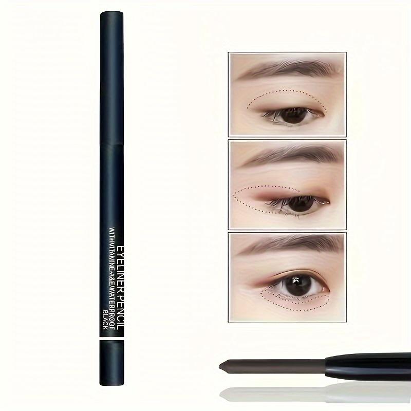 Automatic Rotating Smooth Easy To Color Waterproof Non-fading Eyeliner Pencil Eyebrow Pencil Makeup Pen Eyeliner Glue Pen