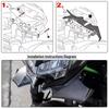 Kawasaki Z650 2021-2025 Underbody Spoiler & Air Deflector Accessories