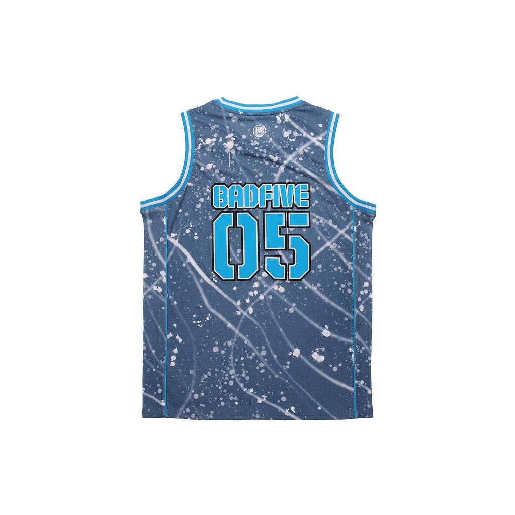 Li Ning Disney Basketball Jersey Men's Blue Spot All Over Print AAYQ105-1