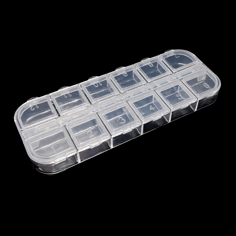 1Pc 6/8/10 Grid Plastic Pill Medicine Box Holder Storage Organizer Container Case Portable Waterproof Small Medicine Packing 040