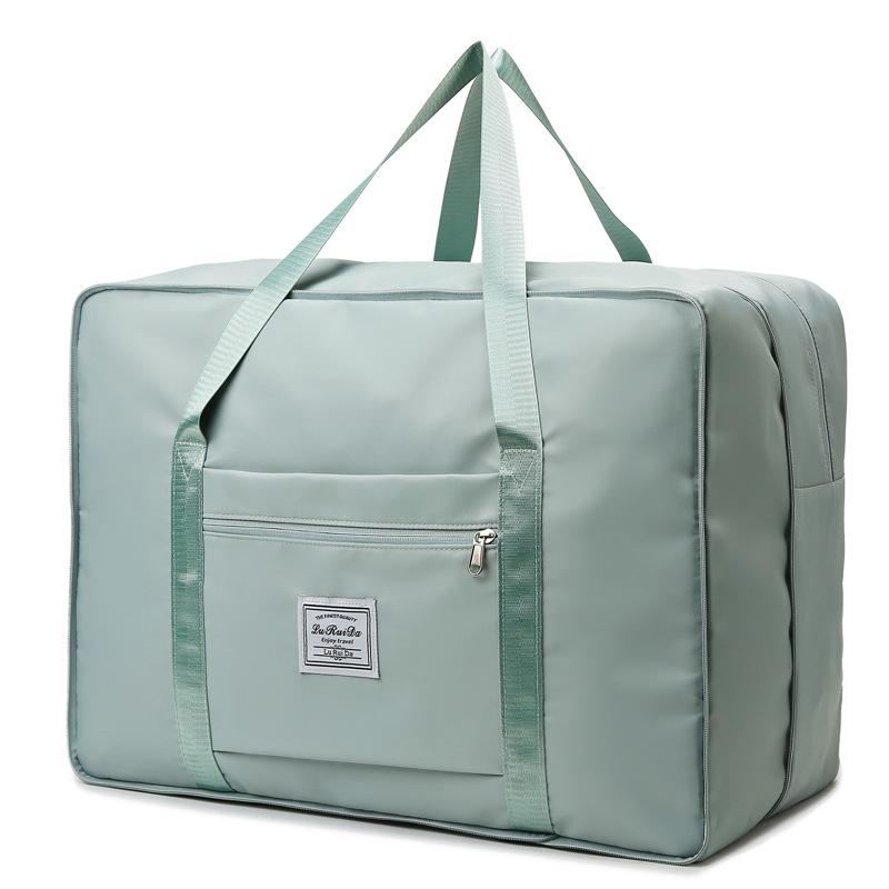 Waterproof Travel Storage Bag Zipper Closure Large Capacity Multipurpose Luggage Bag with Reinforced Handle