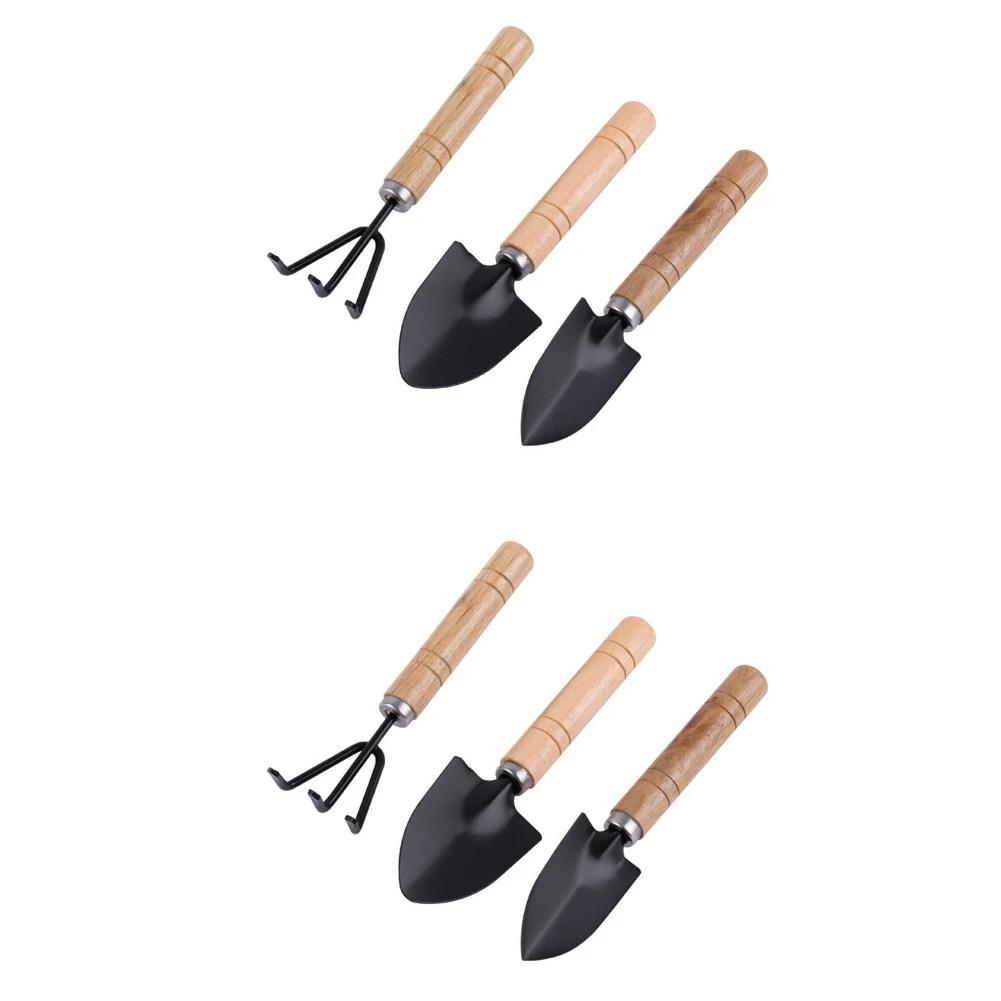 3pcs/set Mini Gardening Tools Miniature Planting Kit for Flowers Potted Plant Planting Kit Children Gardening Supplies
