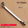8-23MM Metric Double End Pipe Socket Wrench Car Repair Tool12 Point PT Swivel Head CRV Steel Tool Set Wrenchs Car Tool Set