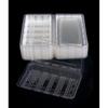 RISU Food Pack Clear Pack Extra Large 100 Packs (148cm W X 248cm D X 3cm H) Made In Japan. Ideal