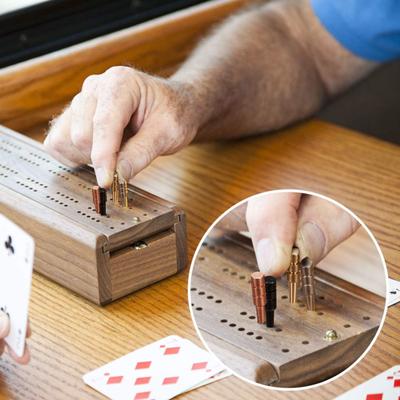 12Pcs/Set Metal Cribbage Peg 3 Colors Cribbage Scoreboard Pin 1/8-Inch Holes Scoring Needle Heavy Duty Score Stick Cribbage Board Game Accessories