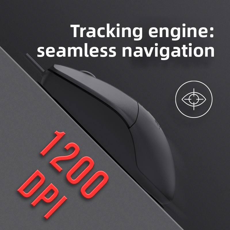 A4Tech Op-300 3D 3-Button Optical Wired Gaming Mouse USB Interface Brand New for Mac & Desktop/Laptop Use in Stock