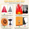 Halloween Simulation Brazier Decoration LED Pumpkin Flame Light Fake Fire Burning Props Haunted House Bar Shop Home Party Decor
